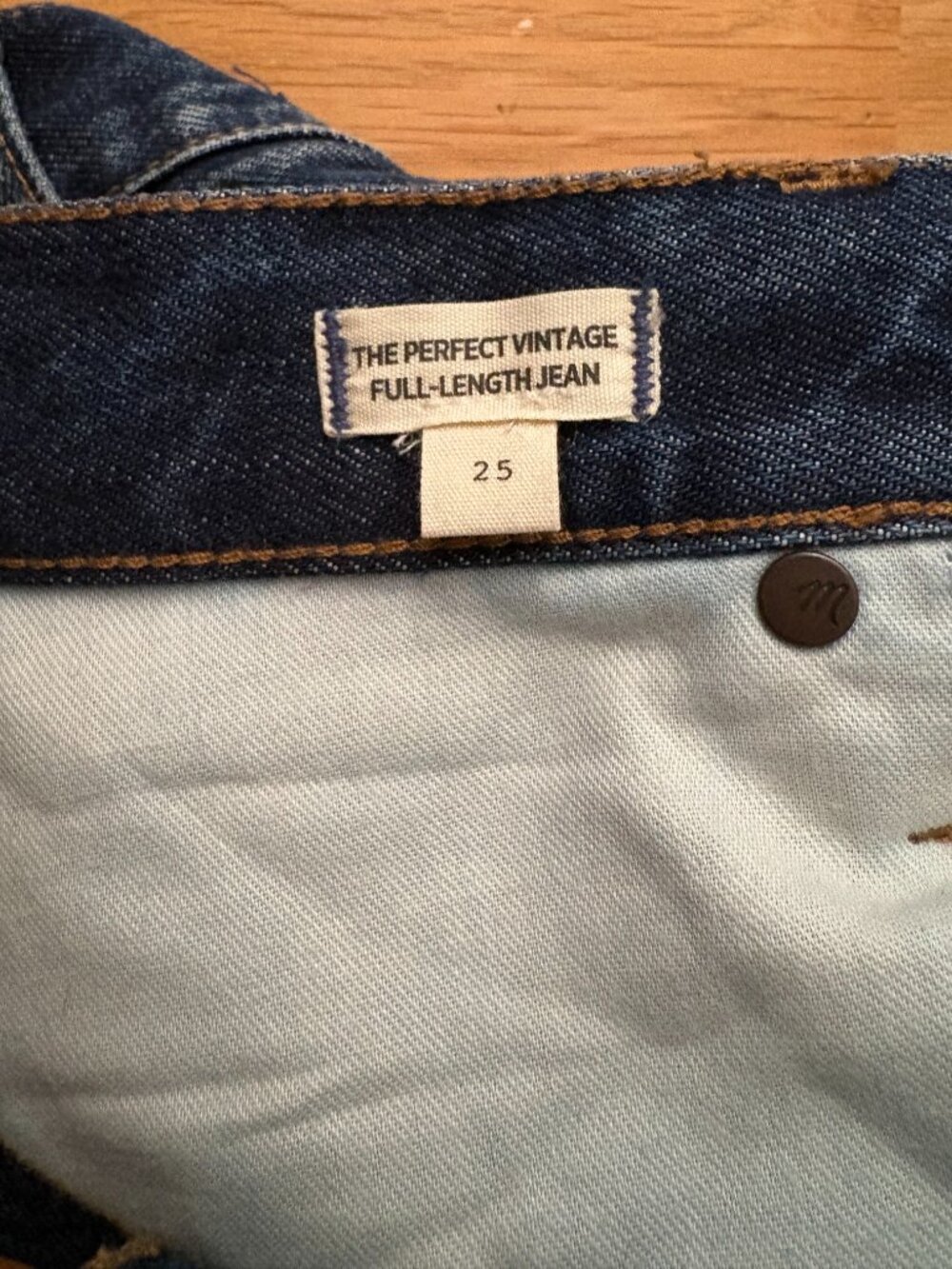 Madewell - The Perfect Vintage Full-Length Jean - Picture 10 of 11